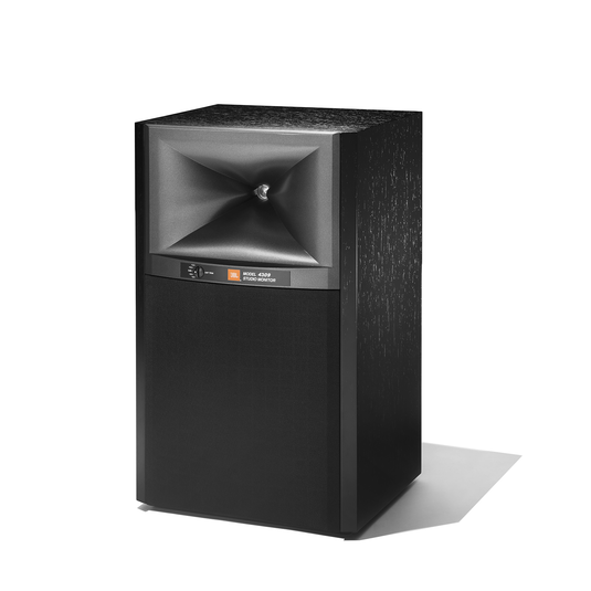 JBL 4309 - Black - 6.5-inch (165mm) 2-way Bookshelf Loudspeaker - Front image number null